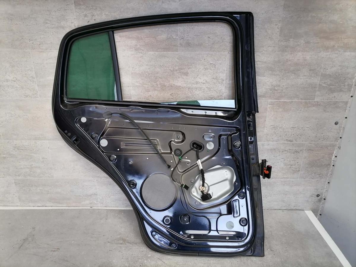 VW Golf Plus original T&uuml;r hinten links LC9Z Black Magic Pearl Bj.2008